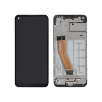 Ecran Complet Noir Galaxy A11 (Avec châssis) (ReLife)