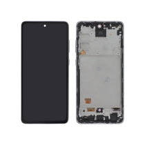 Ecran Complet Noir OLED Galaxy A72 (A725F/A726B) (Avec châssis)