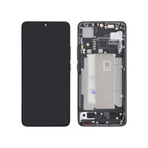 Ecran Complet Noir Poco F6 Pro (Avec Châssis) (ReLife)