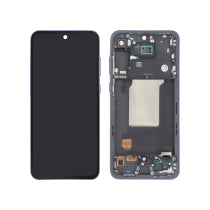 Ecran Complet Noir Galaxy A55 5G (A556B) (Avec Châssis) (ReLife)