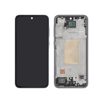 Ecran Complet Noir Galaxy A35 5G (A356B) (Avec Châssis) (ReLife)