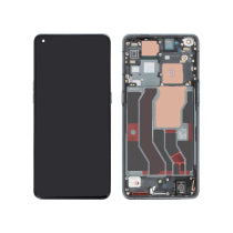 Ecran Complet Noir Find X3 Pro (Avec Châssis)