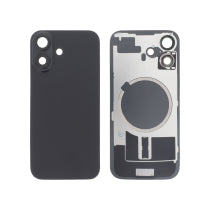 Vitre Arrière Complète Noire iPhone 16 (Avec MagSafe) (Sans Logo)