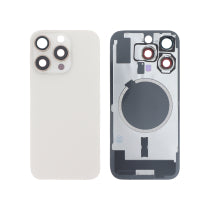 Vitre Arrière Complète Titane Sable  iPhone 16 Pro (Avec MagSafe) (Sans Logo)