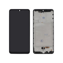 Ecran Complet Noir Galaxy A31 (A315F) (Avec Châssis)