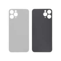Vitre Arrière Argent iPhone 11 Pro (Large Hole) (Sans Logo)
