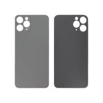 Vitre Arrière Gris Sidéral iPhone 11 Pro (Large Hole) (Sans Logo)