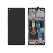 Ecran Complet Noir Oppo A72 (avec châssis)