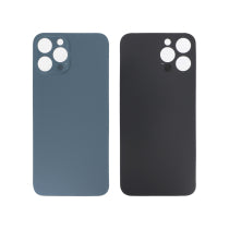 Vitre Arrière Bleu iPhone 12 Pro Max (Large Hole) (Sans Logo)