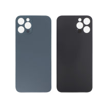 Vitre Arrière Bleu iPhone 12 Pro (Large Hole) (Sans Logo)