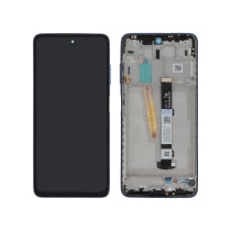 Ecran Complet Bleu Xiaomi Poco X3/X3 Pro/X3 NFC (avec châssis)