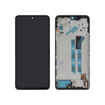 Ecran Complet Noir Redmi Note 12 Pro 4G (avec châssis) (ReLife)
