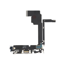 Connecteur de Charge Titane Blanc iPhone 15 Pro Max (ReLife)