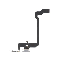 Connecteur de Charge Argent iPhone XS