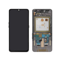Ecran Complet Noir OLED Galaxy A80 (A805F) (Avec châssis)