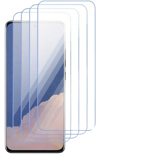 Verre Trempé 4PCS pour Xiaomi , Redmi et Poco