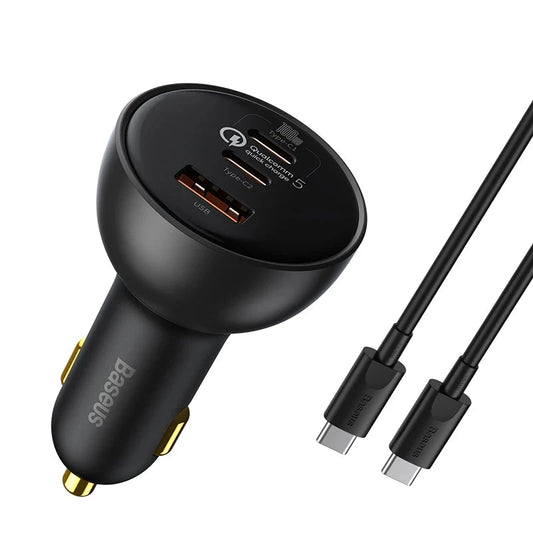 Chargeur de Voiture Baseus 160W avec Charge Rapid